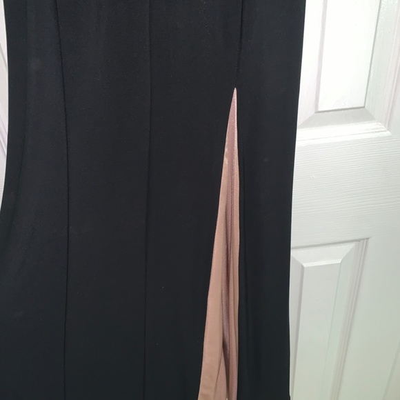 Bloomingdales Aqua Black Dress - Picture 5 of 5